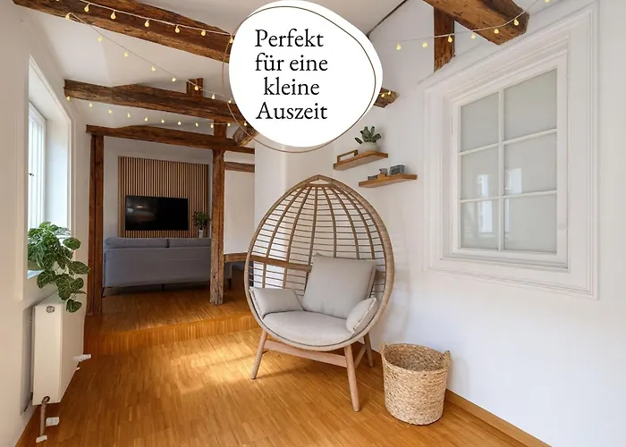 & Viktoria Loft Mit Parkplaetzen كوبورغ